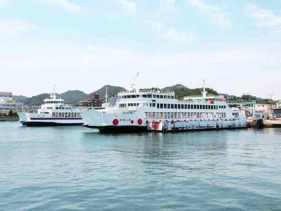 日々の宿: 宇野駅から車で5分 直島へ 最大7名様 古民家貸切 一棟貸し Tamana Zewnętrze zdjęcie